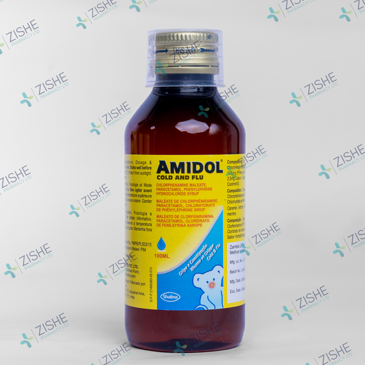 Amidol(cold & flu) As Direct By Physician