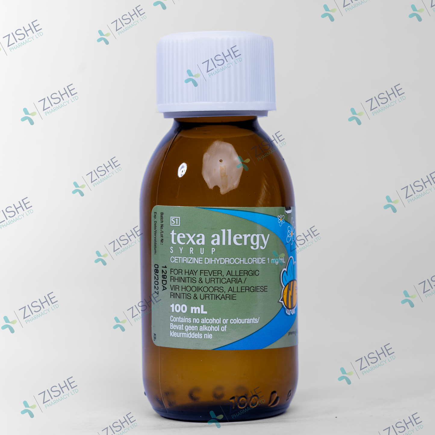 Texa Allergy Syrup 100 mls