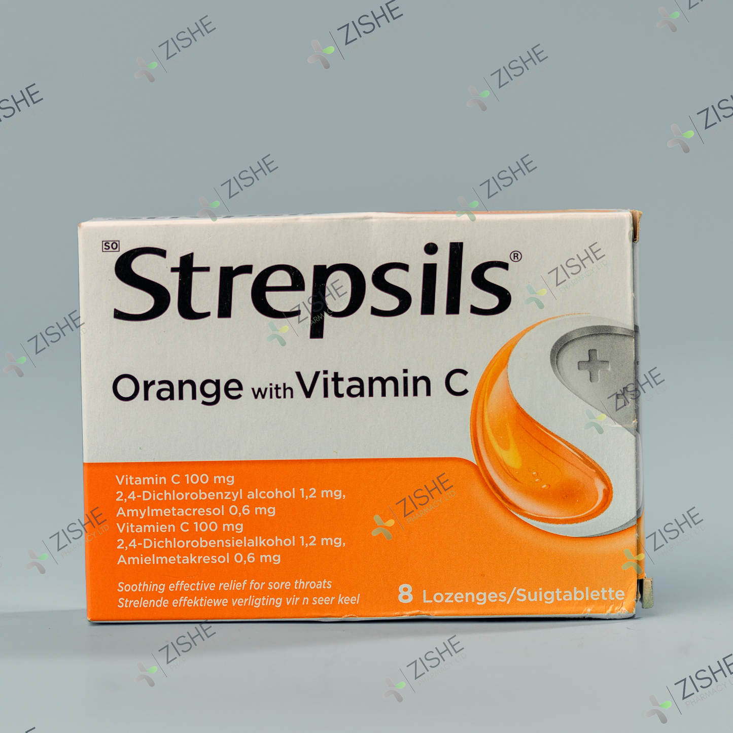 Strepsils Orange With Vitamin C