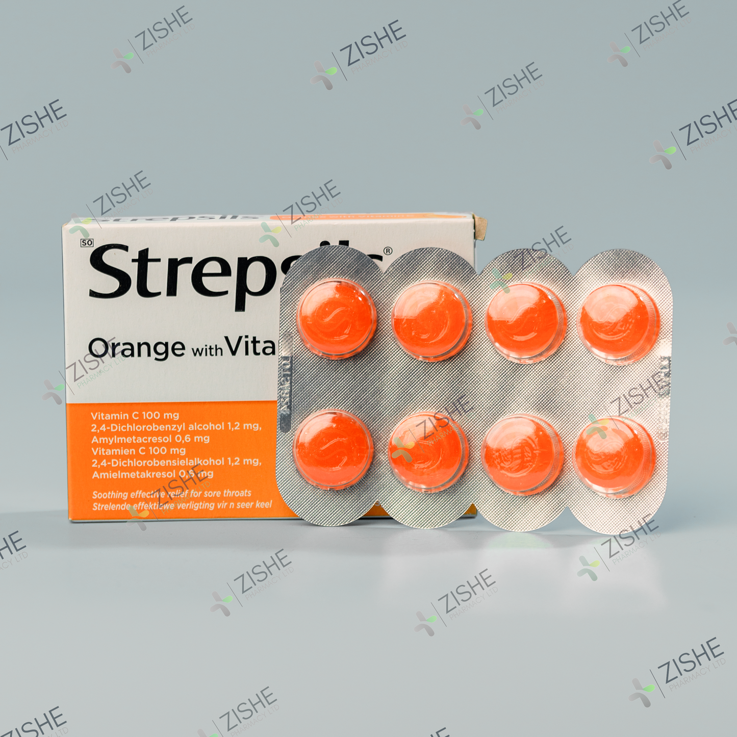 Strepsils Orange With Vitamin C