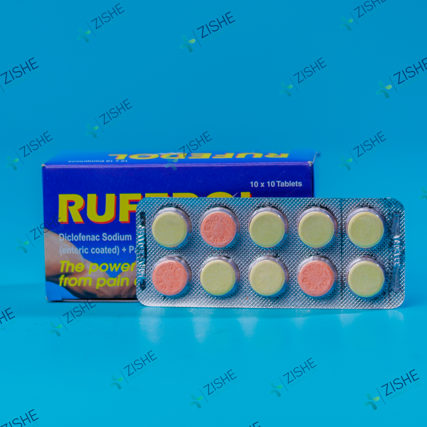 Rufedol tabs strip