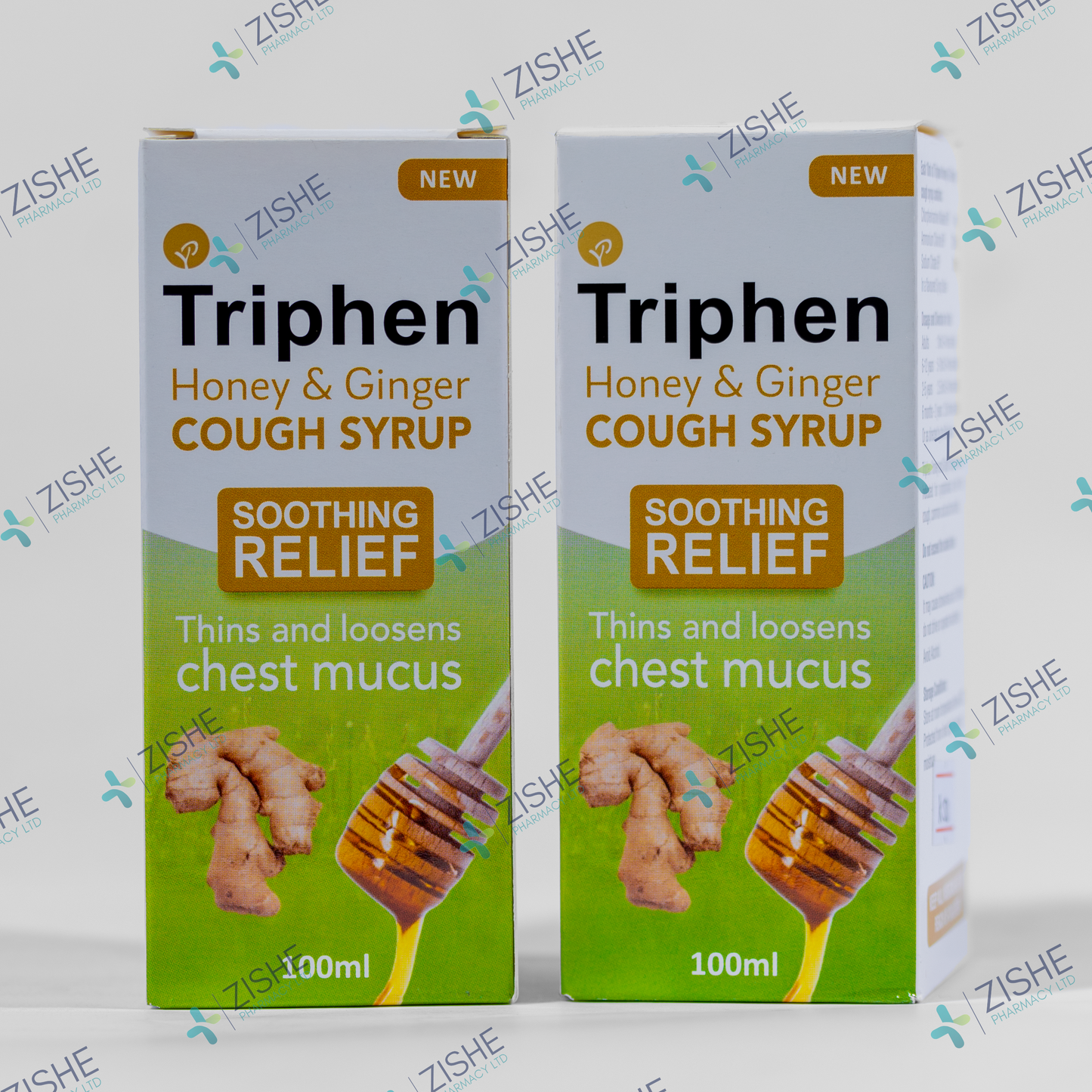 Triphen Honey & Ginger Cough Syrup
