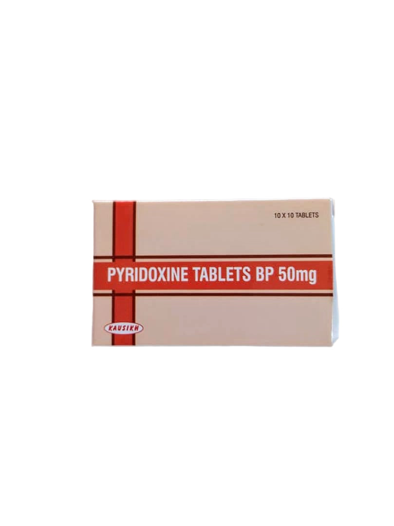 pyridoxine tablets 50mg 10x10