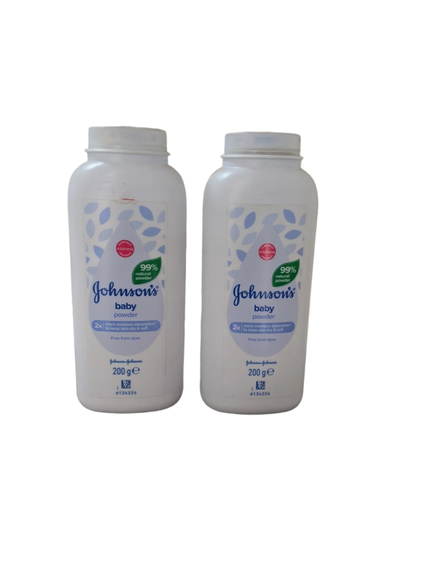 Johnsons 99% Natural Baby Powder