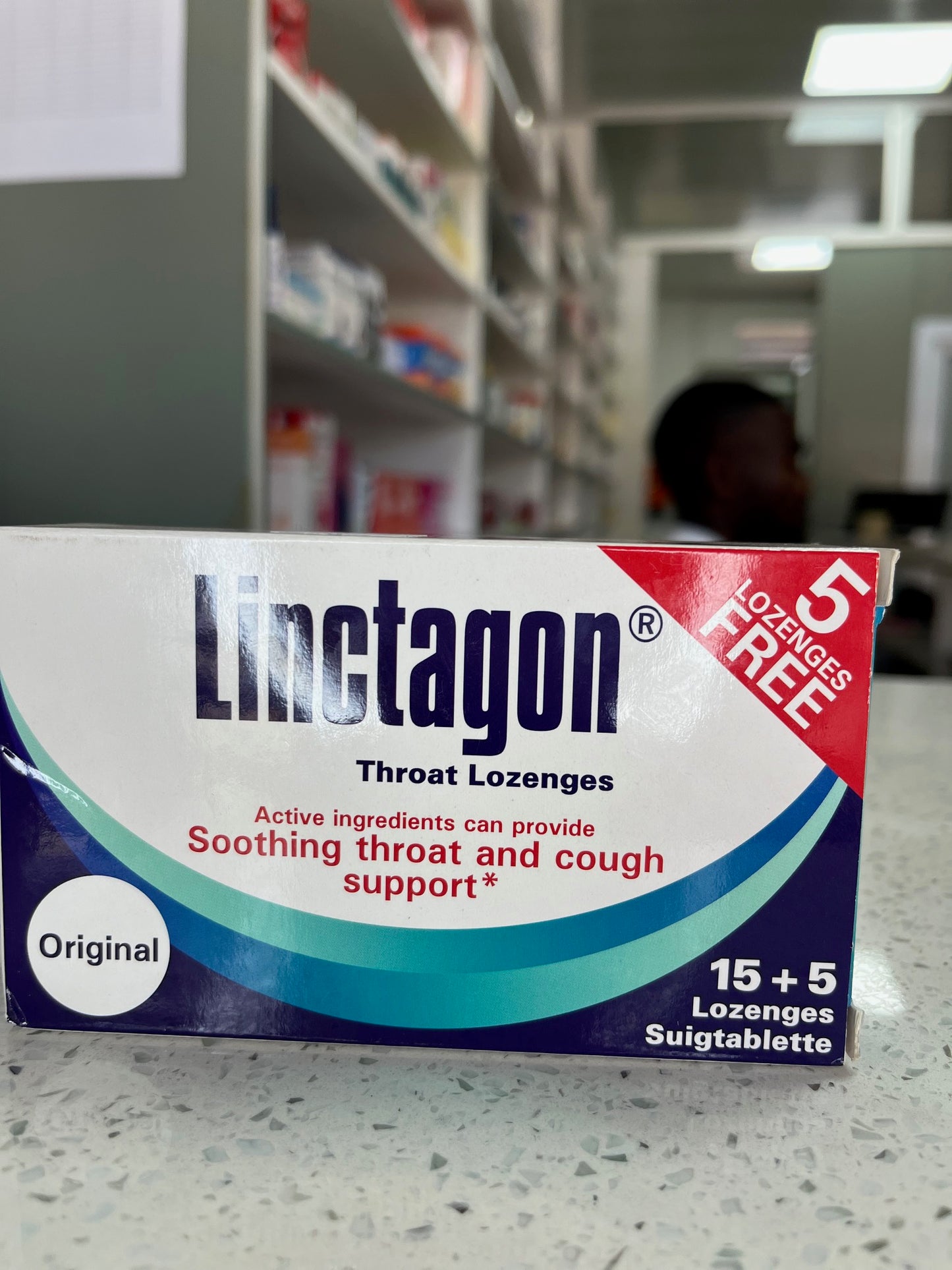 Linctagon Throat Lozenges 15's