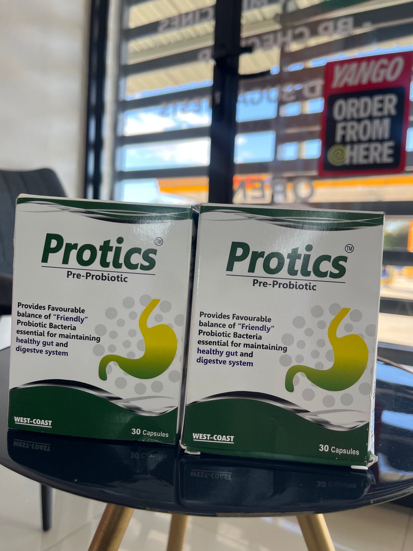 Protics pre-probiotic 30 capsules.