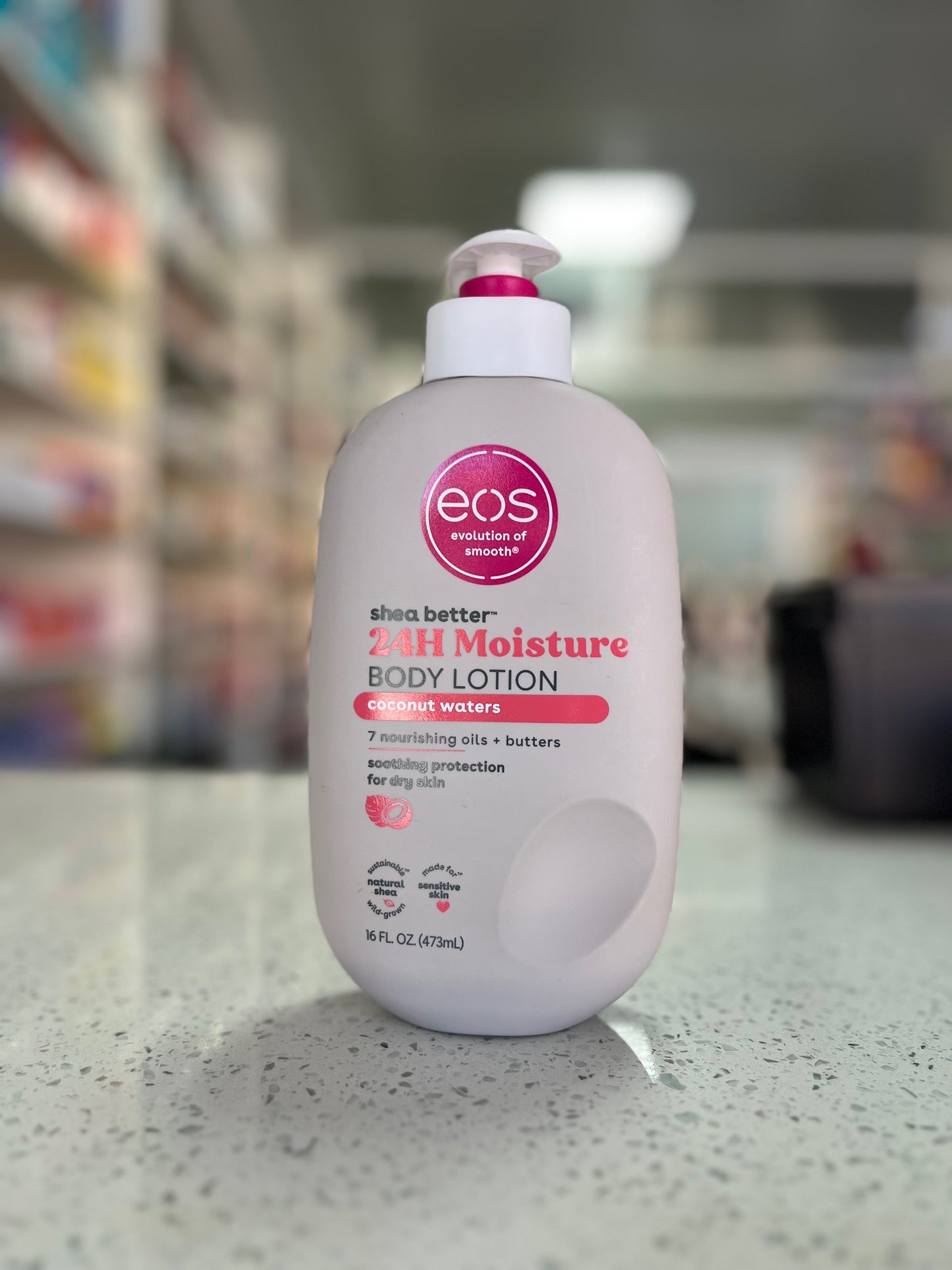 eos shea better 24h body lotion coconut waters 473ml