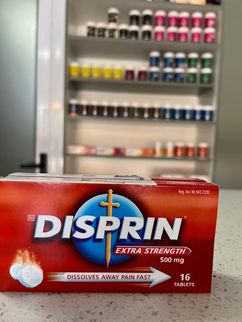 Disprin extra strengh 500mg 24s