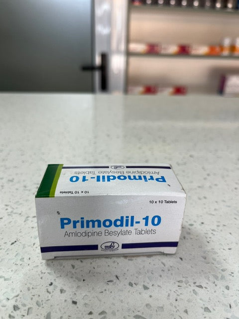 Primodil - 10 ( Amlodipine)