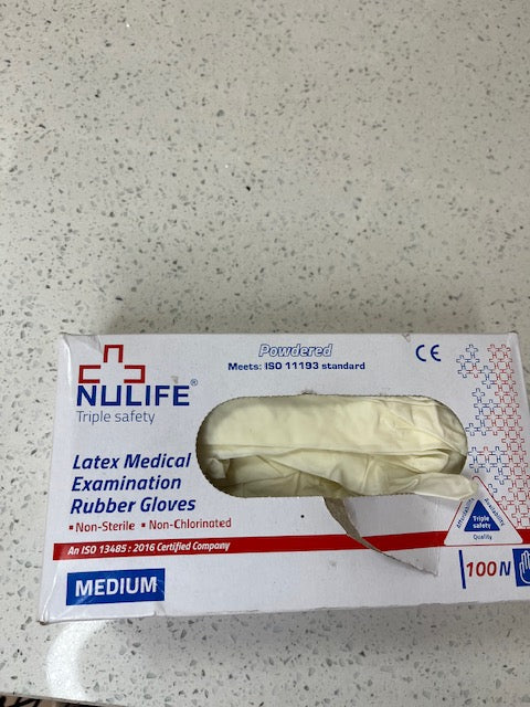 Examination gloves (pair)