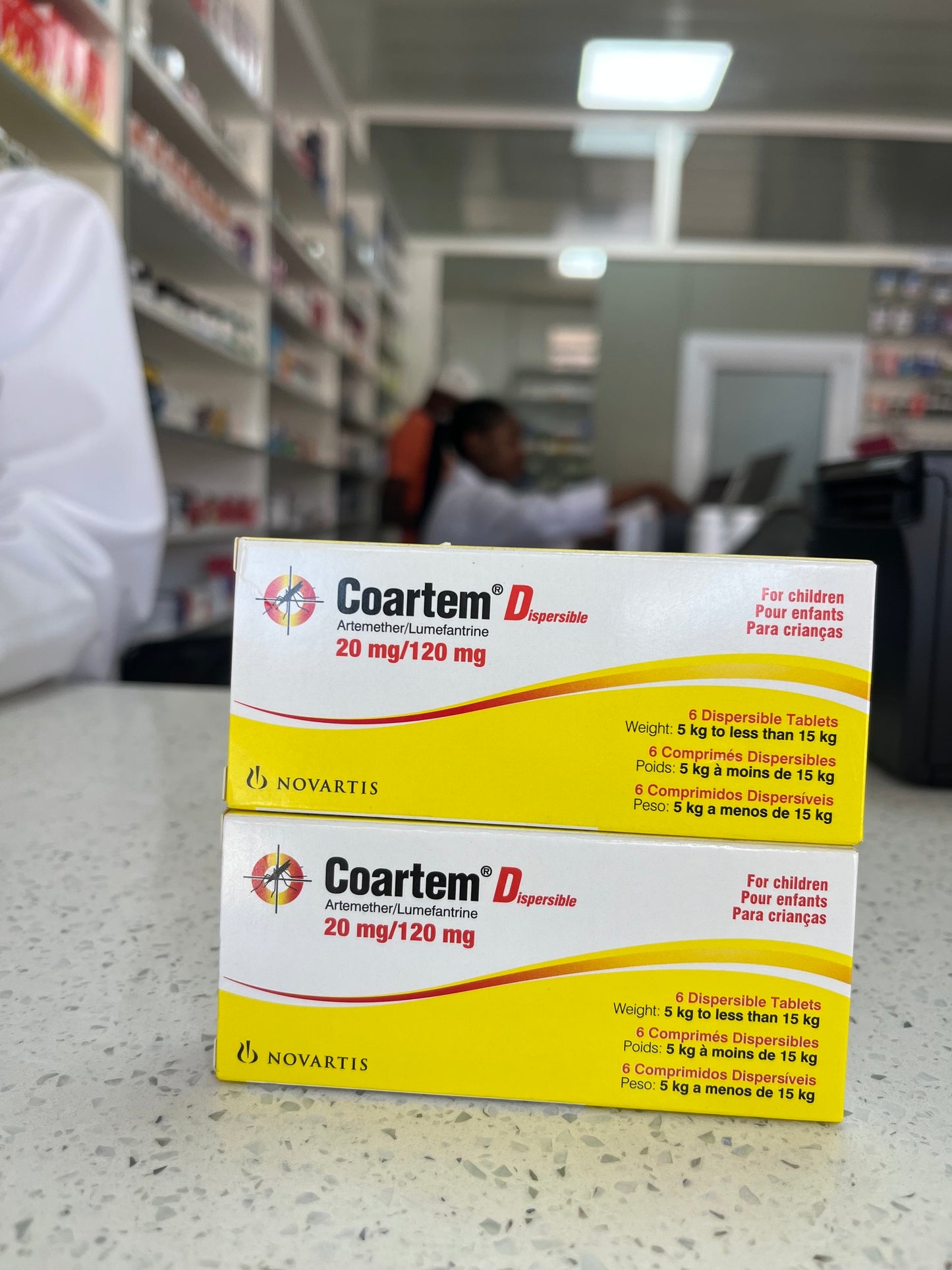 Coartem D 20mg\120mg