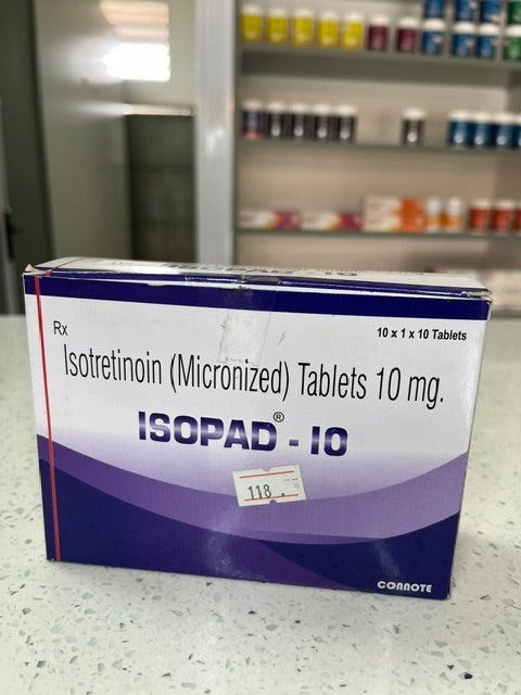Isopad 10 (Isotretinoin ) tablets
