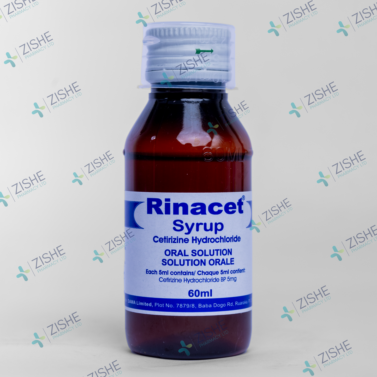 Rinacet Syrup (cetrizine)