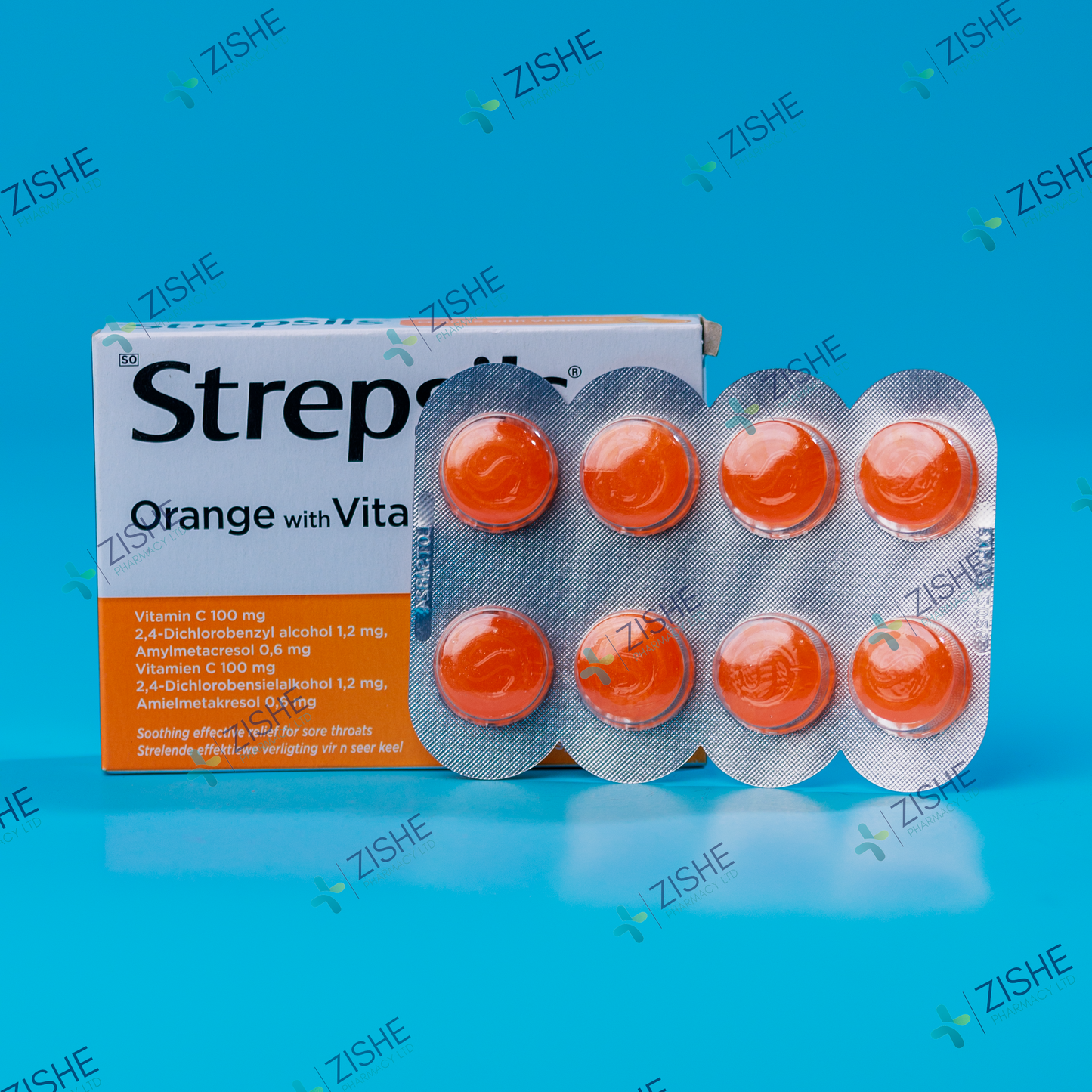 Strepsils Orange With Vitamin C