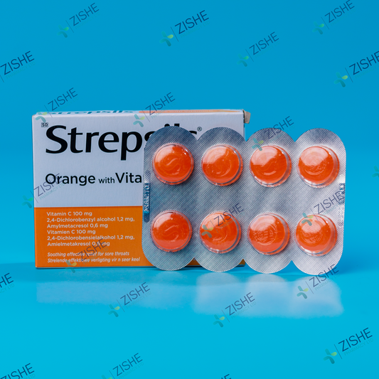 Strepsils Orange With Vitamin C