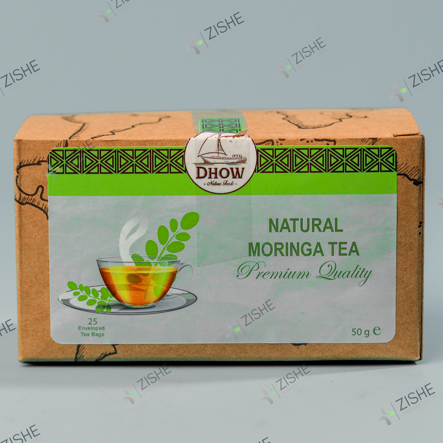 Natural Moringa & Ginger Herbal Tea