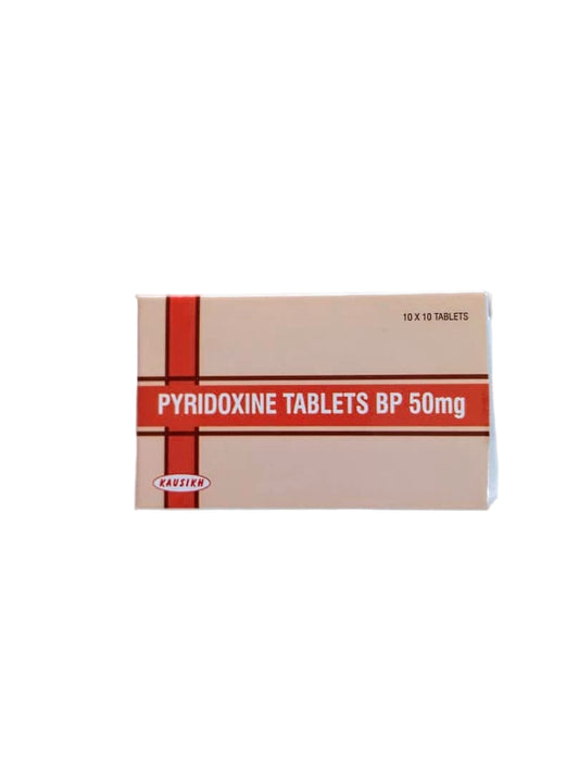 pyridoxine tablets 50mg 10x10