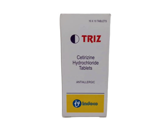 cetirizine 10mg (Triz 10s)