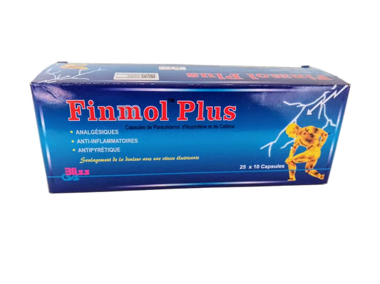 Finmol (paracetamol+ibuprofen+caffeine)