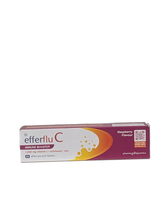 Efferflu C Raspberry Flavour