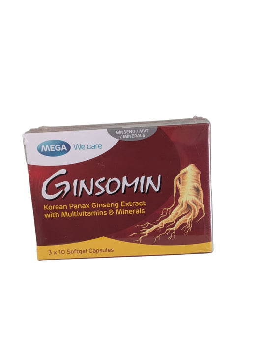 Ginsomin multivitamins (3x10s)