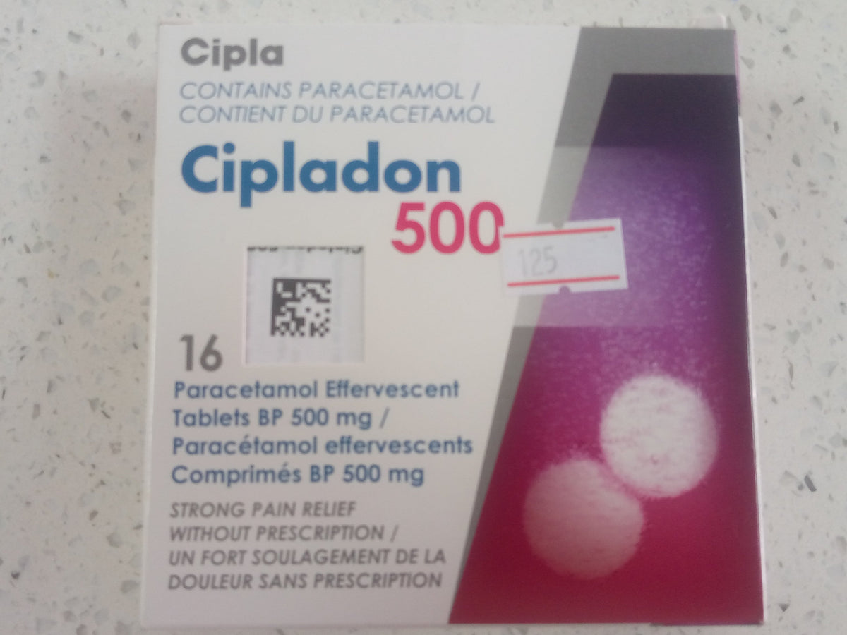 Cipladon 500 ( Paracetamol) effervescent