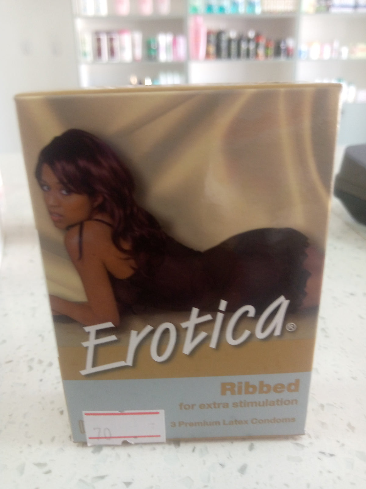 Erotica condoms 3's