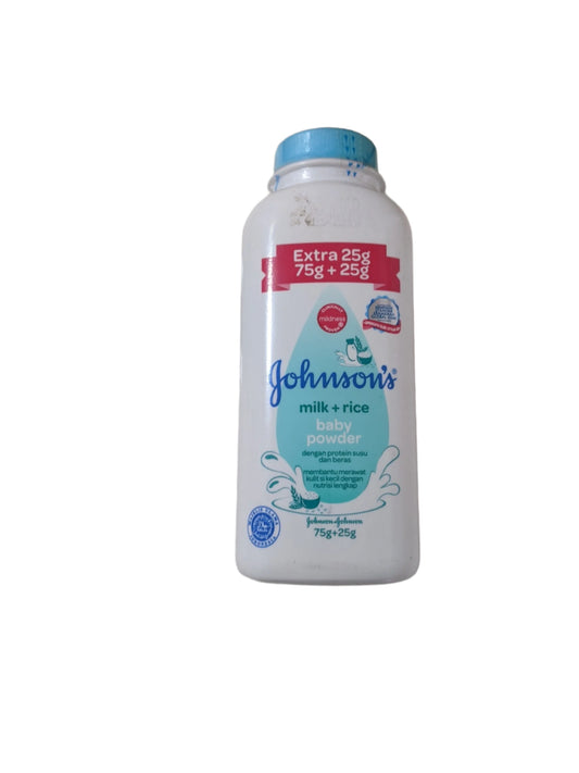 Johnsons Milk+rice Baby Powder(75g+25g)