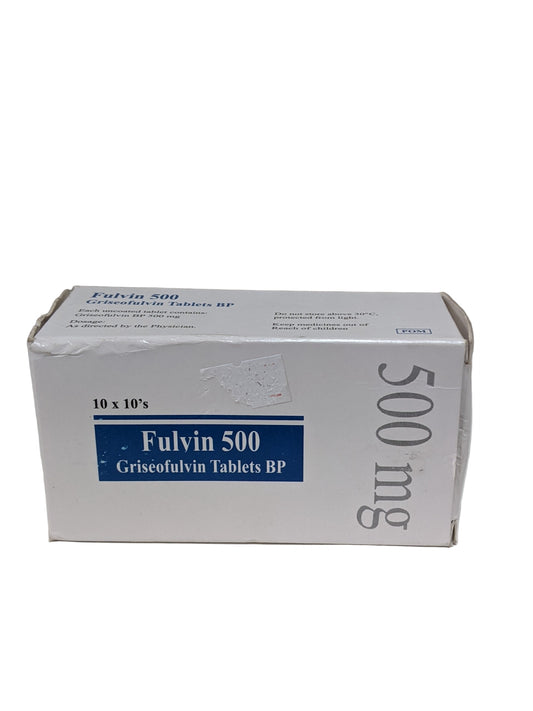 Fulvin 500mg (Griseofulvin)