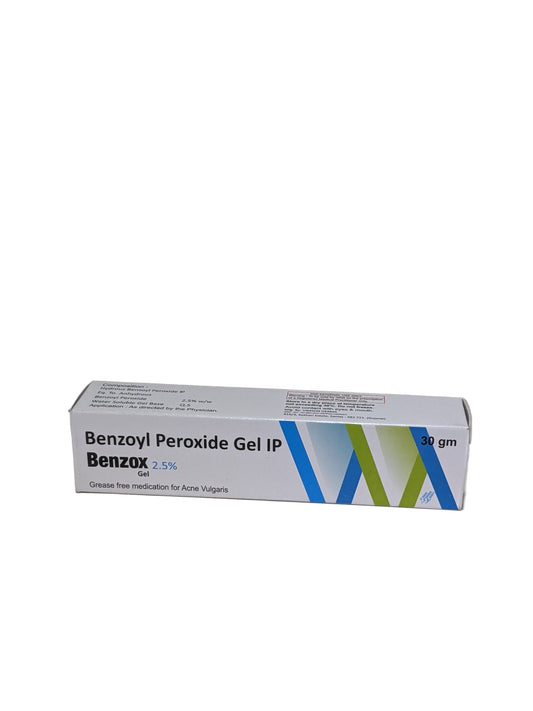 Benzoyl Peroxide Gel 2.5%