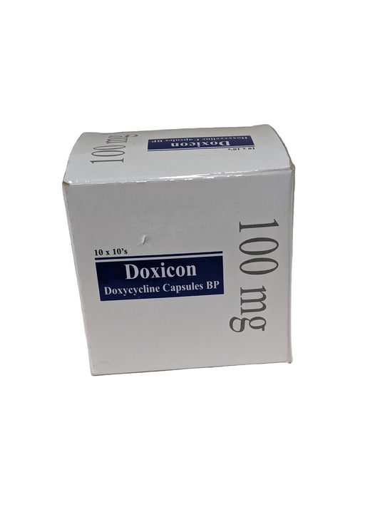 Doxicon 100 mg (Doxycycline capsules)