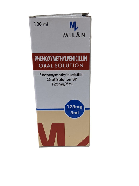 Phenoxymethylepenicillin Suspension 125mg/5ml