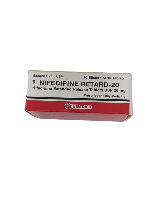 Nifedipine 20 mg