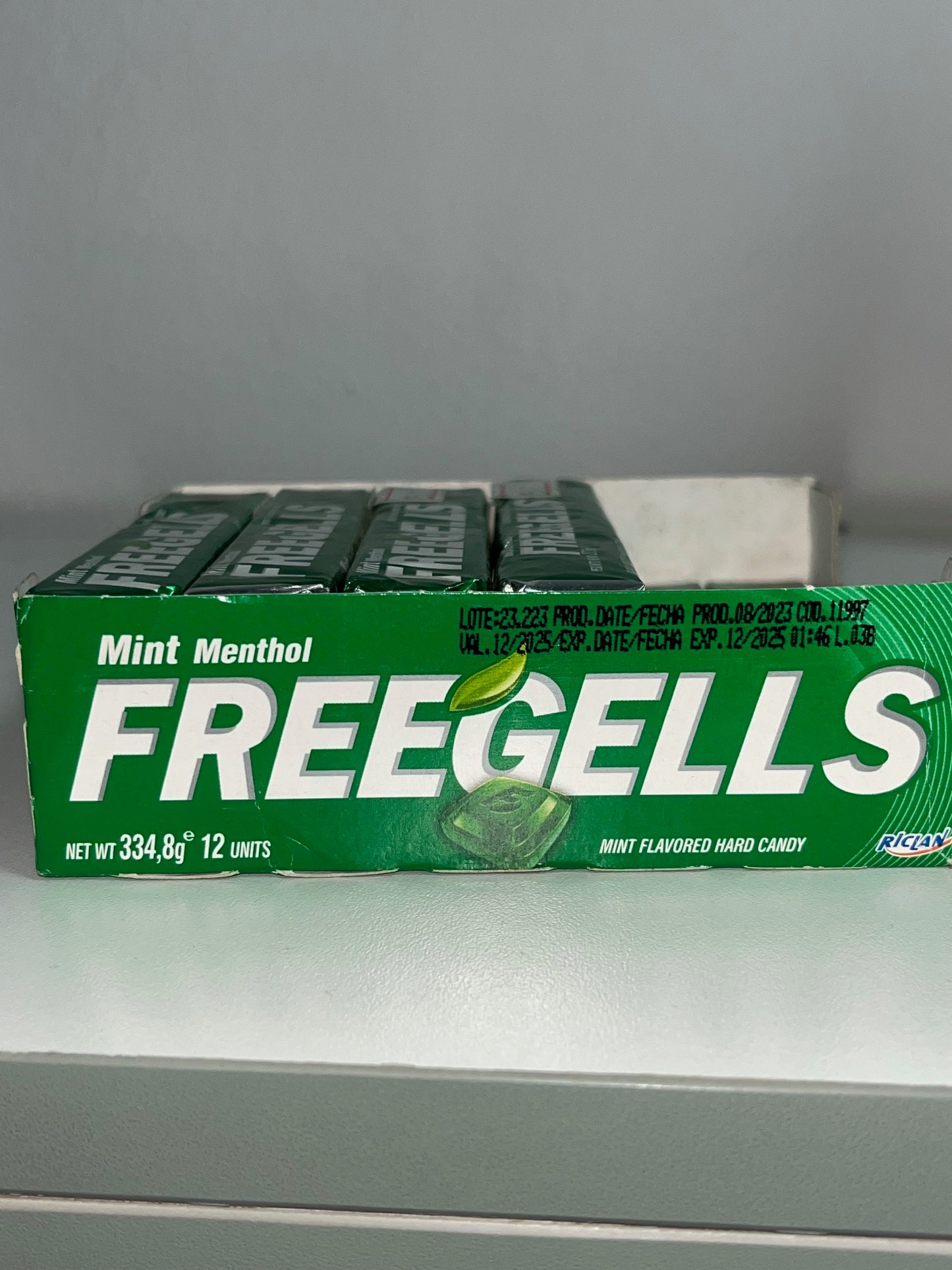 freegells mint methol