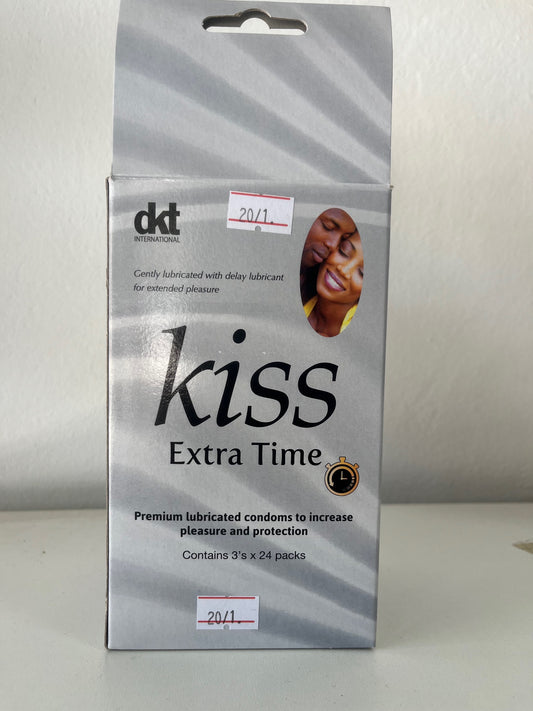 kiss Extra time condom 3's