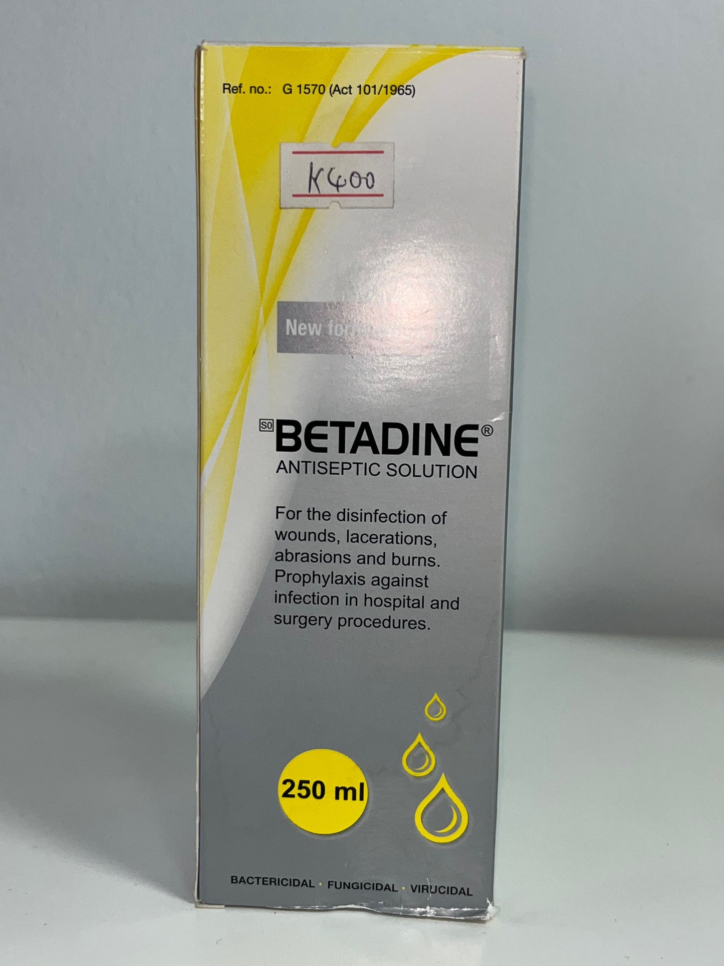 betadine antiseptic solution