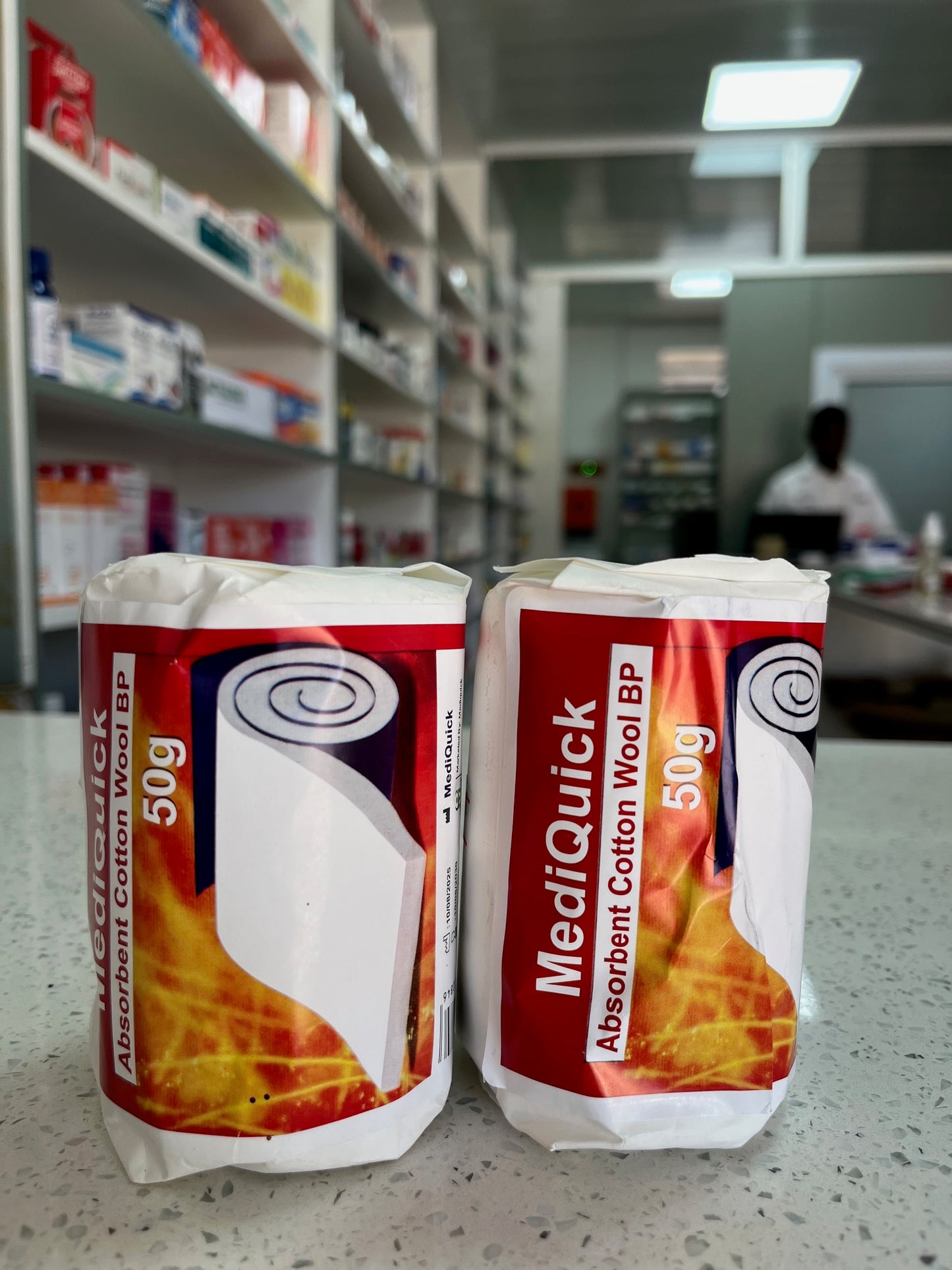 MediQuick Absorbent Cotton Wool 50 mg