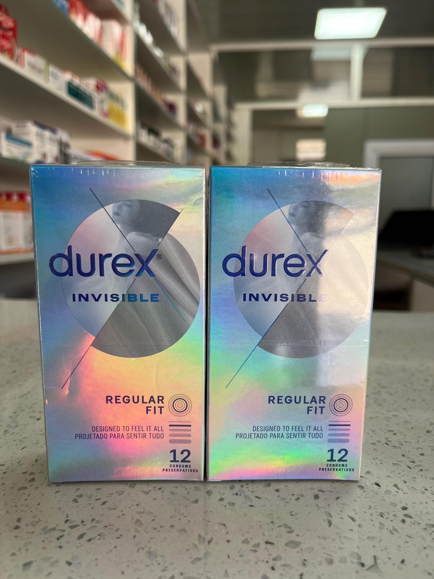 Durex invisible 12's