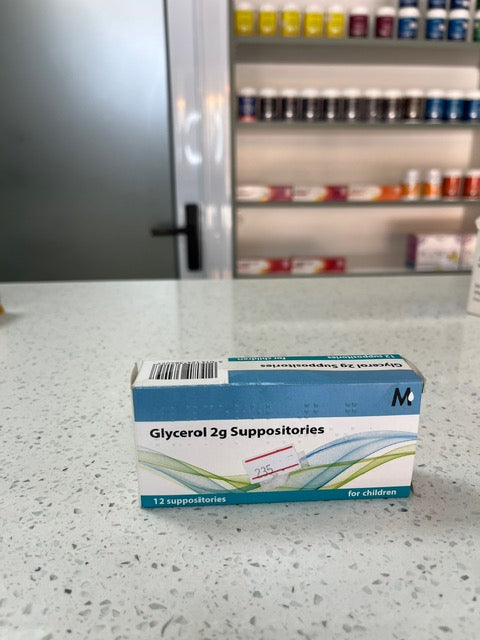 GLYCEROL SUPPOSITORIES  2G