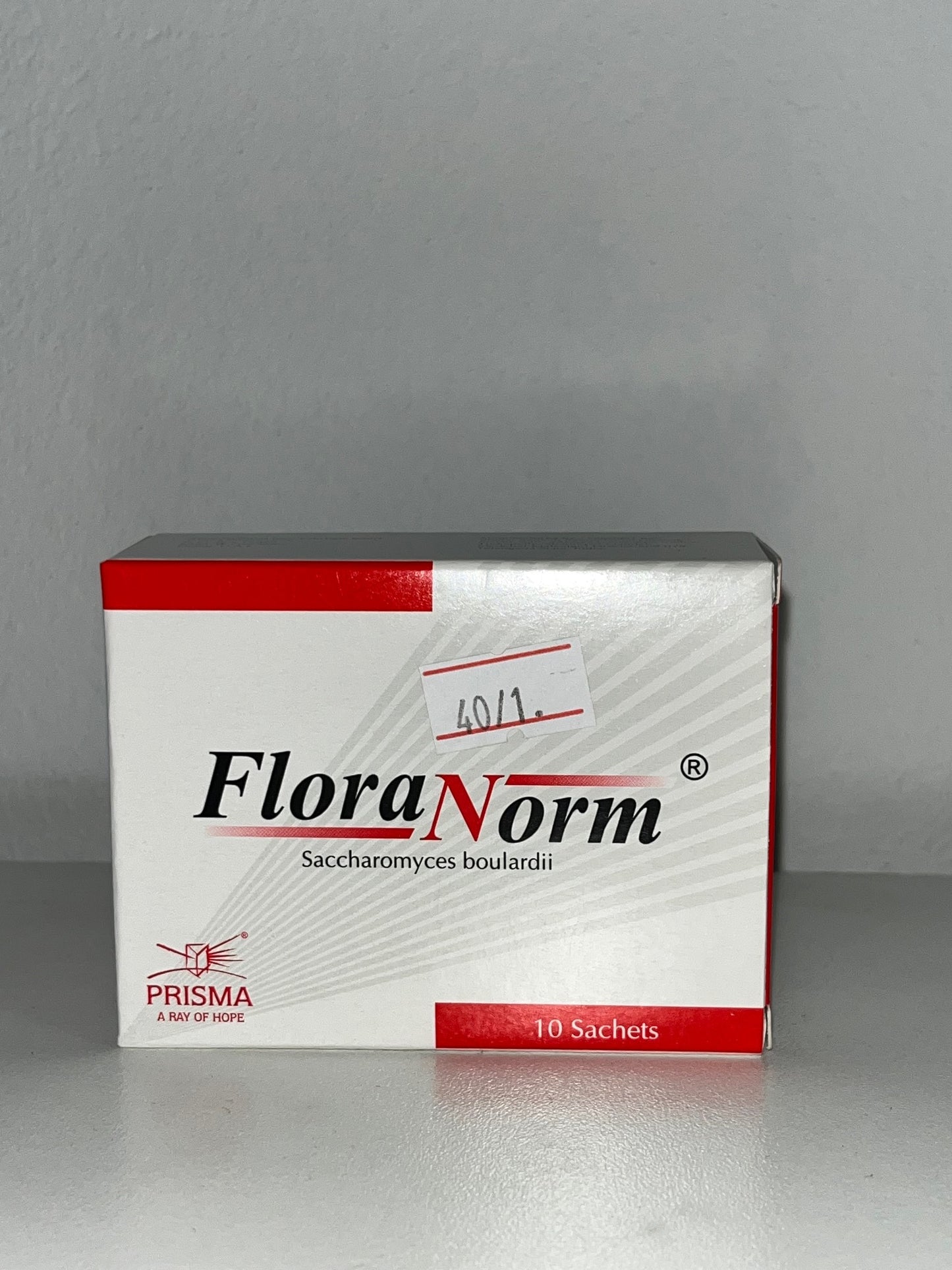 Flora Norm sachets.