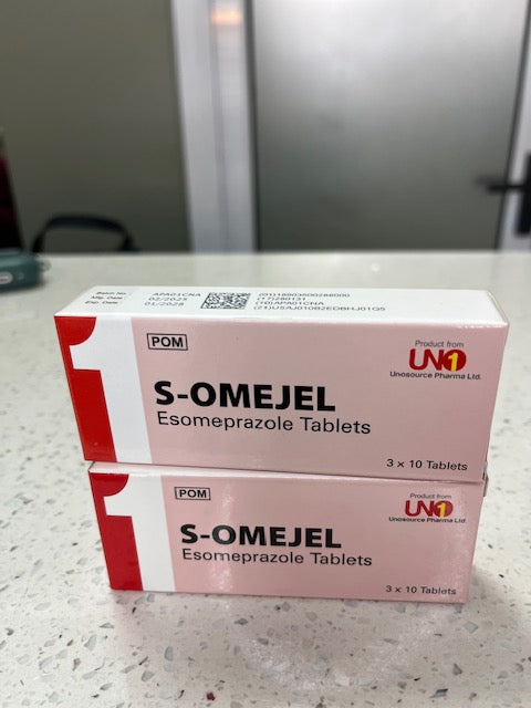 S- omejel ( Esomeprazole 40 mg) tablet