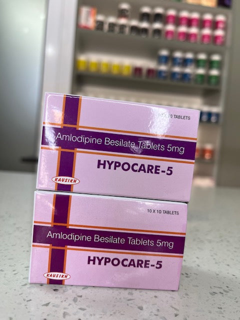 Hypocare-5 ( Amlodipine 5mg)