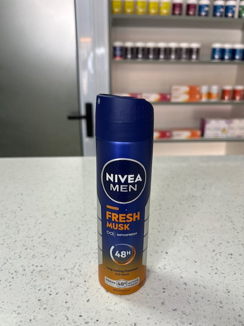 Nivea Men Fresh Musk 150ml.