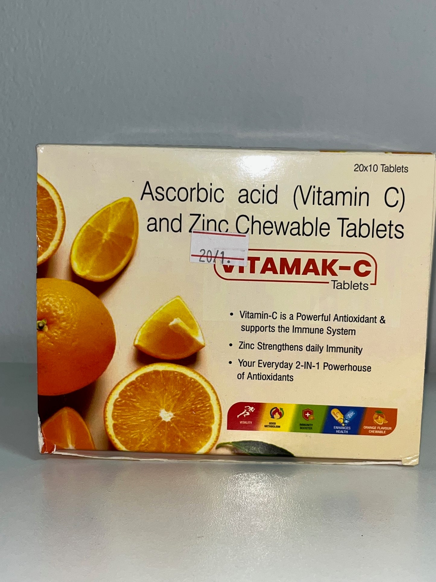 Vitamak C ( Chewable vitanic C & Zinc)