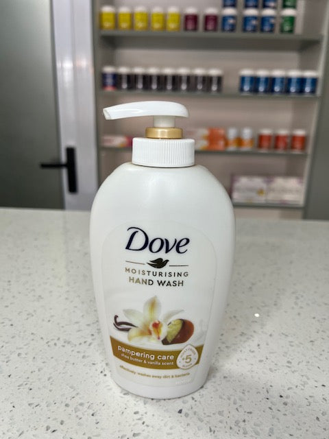dove moisturising hand wash (pampering care)
