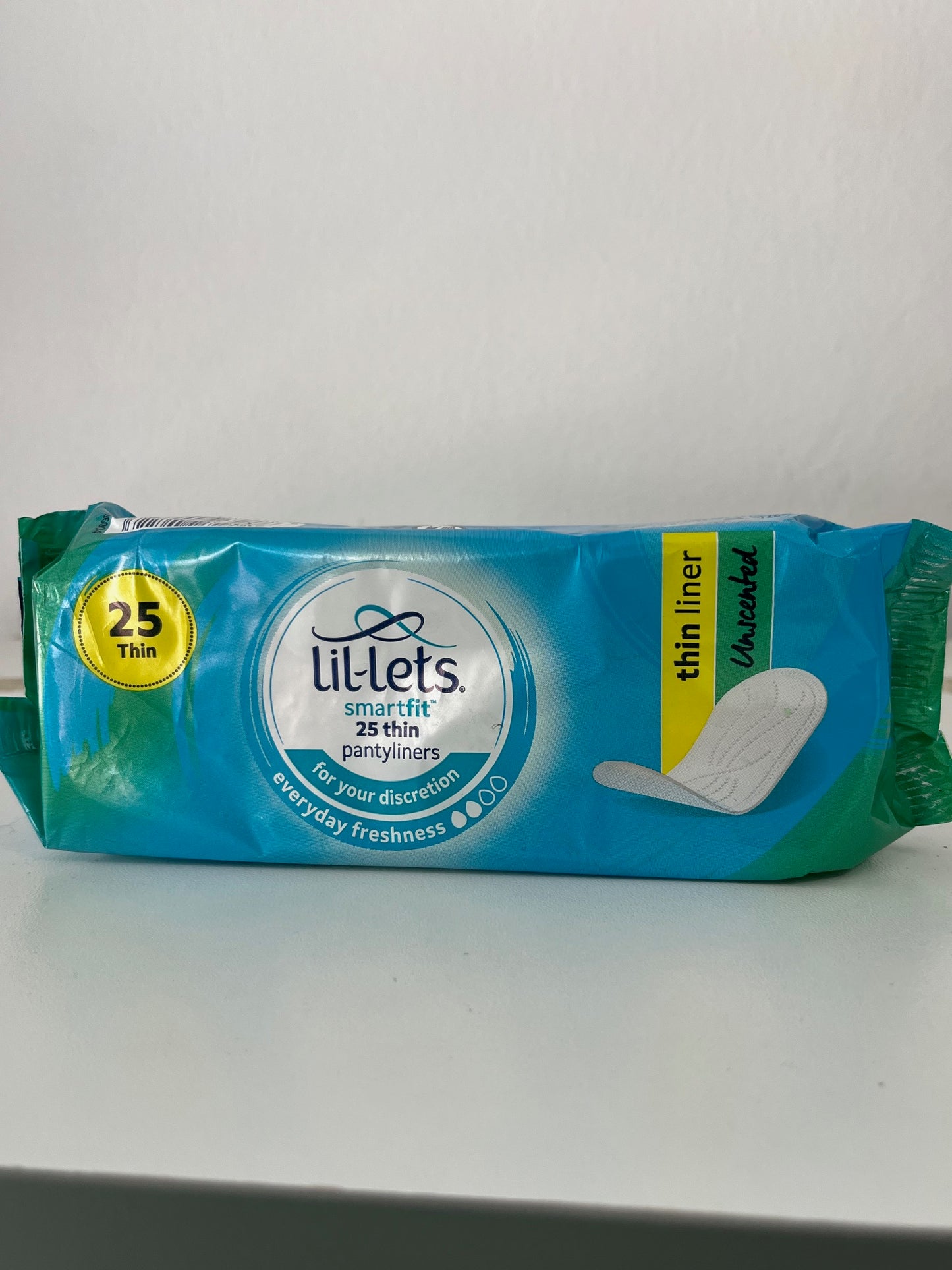 Lil-lets pantyliners 25's