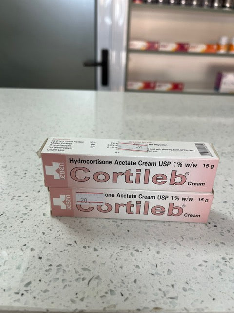 Cortileb - Hydrocortisone cream 15g