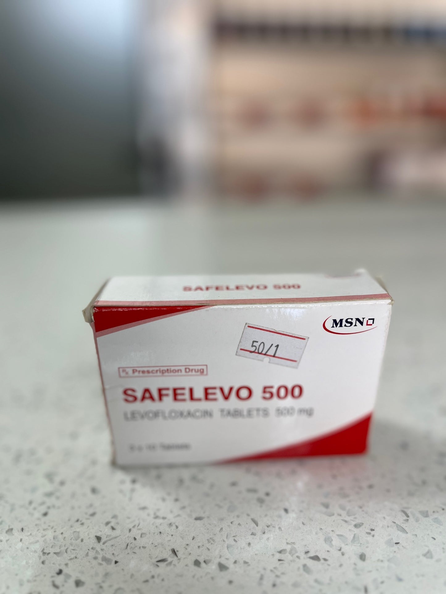Safelevo 500 (Levofloxacin 500mg)