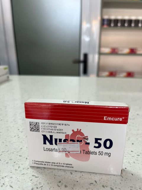 Nusar-50 3x10 tablets