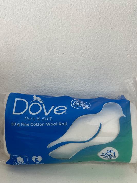 Dove Cotton Wool Roll 50g